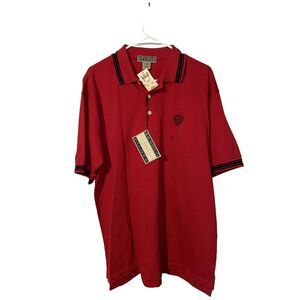 NWT‎ - Arnold Palmer Red Polo Men's Golf Shirt Size Medium